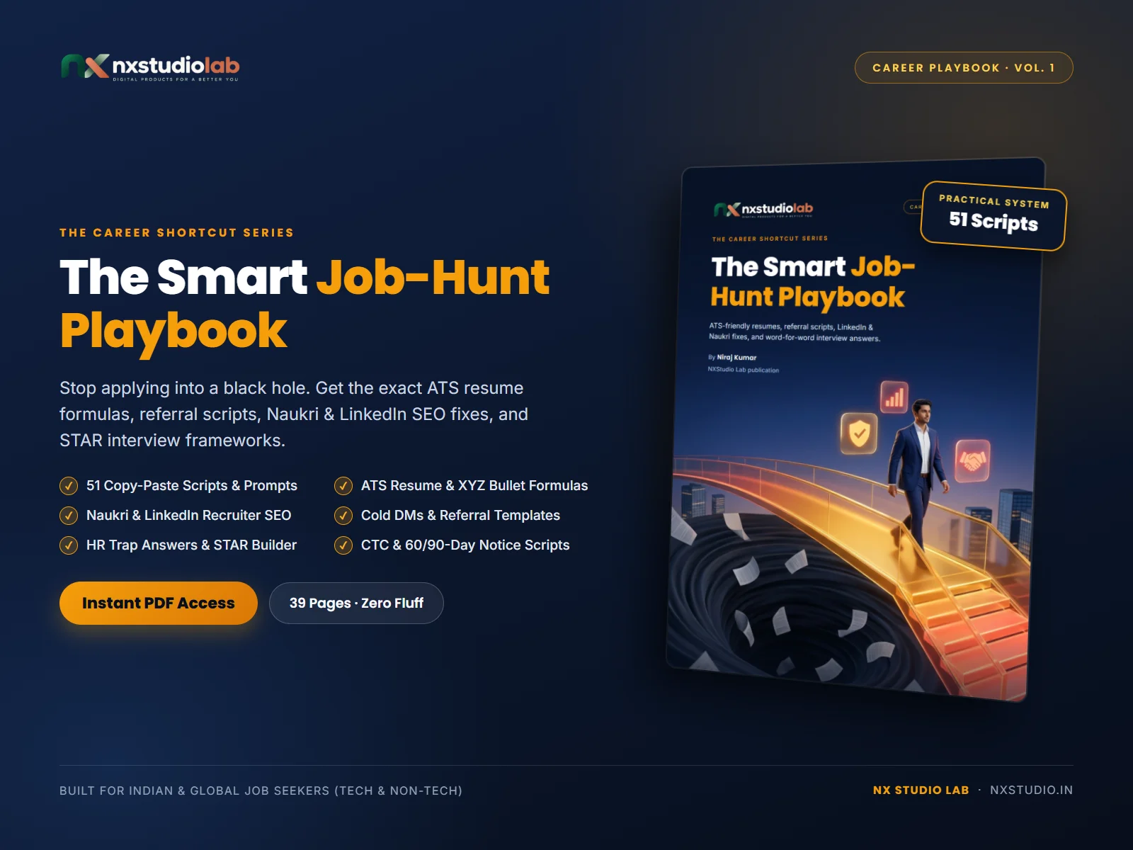 The Smart Job-Hunt Playbook cover