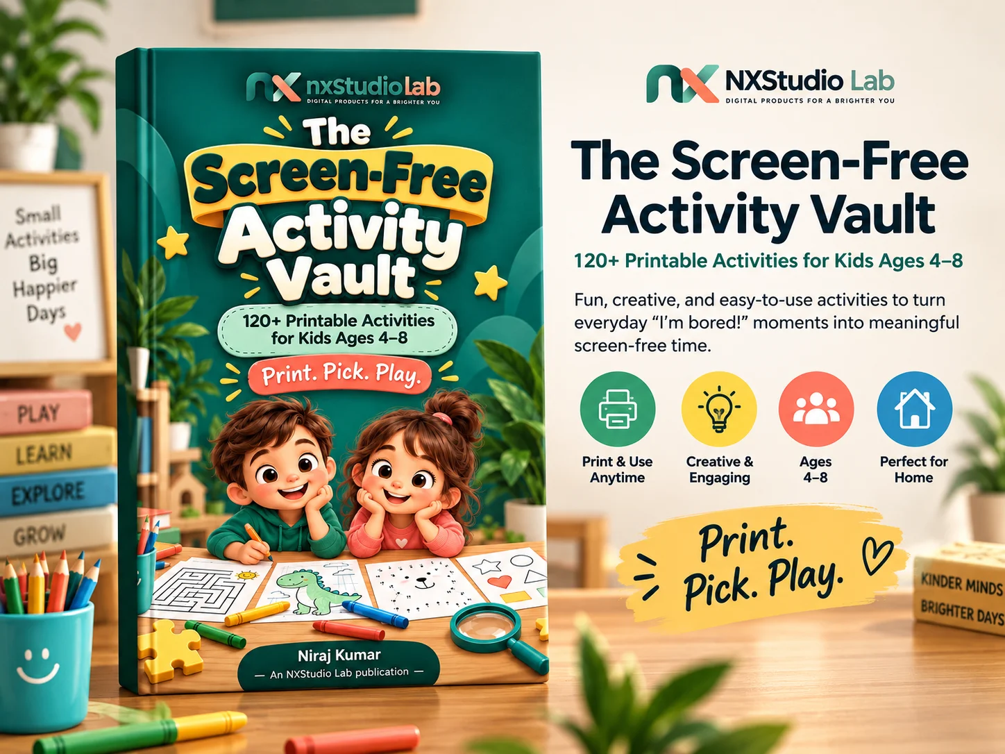 The Screen-Free Activity Vault cover